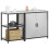 Berkfield Kitchen Storage Set with Shelf 2 pcs Silver Stainless Steel 3