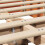 Berkfield Bed Frame Wax Brown 150 x 200 cm Solid Pine Wood 6