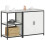 Berkfield Kitchen Storage Set with Shelf 2 pcs White Cold-rolled Steel 3