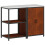 Berkfield Kitchen Storage Set with Shelf 2 pcs Rusty Weathering Steel 2