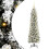 Berkfield Artificial Christmas Tree with 150 LEDs with Stand White 150 cm 2