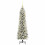 Berkfield Artificial Christmas Tree with 150 LEDs with Stand White 150 cm 3