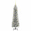 Berkfield Artificial Christmas Tree with 150 LEDs with Stand White 150 cm 4
