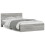 Berkfield Bed Frame without Mattress Grey Sonoma 135x190 cm Double 2