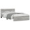 Berkfield Bed Frame without Mattress Grey Sonoma 135x190 cm Double 3