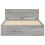 Berkfield Bed Frame without Mattress Grey Sonoma 135x190 cm Double 5
