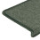 Berkfield Stair Mats 15 pcs 65x21x4 cm Dark Green Rectangular Edge 7