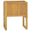 Berkfield Bathroom Cabinet 60x40x75 cm Solid Wood Teak 5