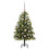 Berkfield Artificial Hinged Christmas Tree with Cones Green 150 cm 3