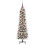 Berkfield Artificial Christmas Tree with 150 LEDs with Stand White 150 cm 3