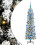 Berkfield Artificial Christmas Tree with 300 LEDs with Stand White 180 cm 2