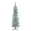Berkfield Artificial Christmas Tree with 300 LEDs with Stand White 180 cm 3