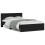 Berkfield Bed Frame without Mattress Black 120x190 cm Small Double 2