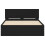 Berkfield Bed Frame without Mattress Black 120x190 cm Small Double 5