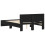 Berkfield Bed Frame without Mattress Black 120x190 cm Small Double 7