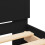 Berkfield Bed Frame without Mattress Black 120x190 cm Small Double 8