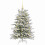 Berkfield Artificial Hinged Christmas Tree White 120 cm PE and PVC 3