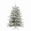 Berkfield Artificial Hinged Christmas Tree White 120 cm PE and PVC 4