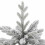 Berkfield Artificial Hinged Christmas Tree White 120 cm PE and PVC 6