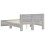 Berkfield Bed Frame without Mattress Grey Sonoma 120x190 cm Small Double 7