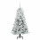 Berkfield Artificial Hinged Christmas Tree White 150 cm PE and PVC 3