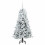 Berkfield Artificial Hinged Christmas Tree White 150 cm PE and PVC 4