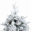 Berkfield Artificial Hinged Christmas Tree White 150 cm PE and PVC 6