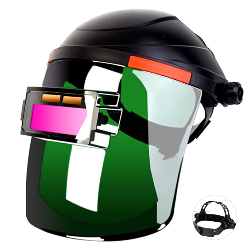 Auto Darkening Welding Helmet Solar Powered Fast AutoâDimming Shade 9Â13 For Mig Tig Arc Grinding 9351714798716