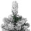 Berkfield Artificial Hinged Christmas Tree Green and White 150 cm 6