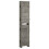 Berkfield 6-Panel Room Divider Grey 214x166 cm Solid Wood 3