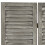Berkfield 6-Panel Room Divider Grey 214x166 cm Solid Wood 5
