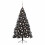 Berkfield Artificial Pre-lit Christmas Tree Black 180 cm PVC 3