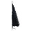 Berkfield Artificial Pre-lit Christmas Tree Black 180 cm PVC 6