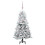 Berkfield Artificial Hinged Christmas Tree White 120 cm PE and PVC 4