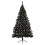 Berkfield Artificial Pre-lit Christmas Tree Black 180 cm PVC 3