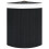 Berkfield Bamboo Corner Laundry Basket Black 60 L 4