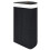 Berkfield Bamboo Corner Laundry Basket Black 60 L 5