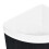 Berkfield Bamboo Corner Laundry Basket Black 60 L 6