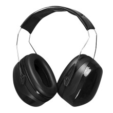 Noise Cancelling Earmuffs 31dB Hearing Protection Ear Defenders Foldable Adjustable Comfort Black