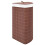 Berkfield Bamboo Corner Laundry Basket Brown 60 L 5