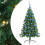 Berkfield Artificial Pre-lit Christmas Tree Green 150 cm PVC 2