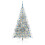 Berkfield Artificial Pre-lit Christmas Tree Silver 210 cm PET 3