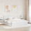 Berkfield Bed Frame with Headboard White 180 x 200 cm Engineered wood 3