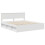 Berkfield Bed Frame with Headboard White 180 x 200 cm Engineered wood 4