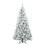 Berkfield Artificial Hinged Christmas Tree White 180 cm PE and PVC 3