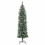 Berkfield Artificial Slim Christmas Tree Green and White 150 cm 5