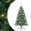 Berkfield Artificial Pre-lit Christmas Tree Green 120 cm PVC 2