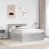 Berkfield Bed Frame Grey Sonoma 150 x 200 cm Engineered Wood 3