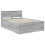 Berkfield Bed Frame Grey Sonoma 150 x 200 cm Engineered Wood 4