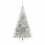 Berkfield Artificial Pre-lit Christmas Tree Silver 210 cm PET 3
